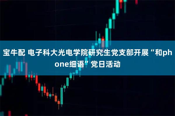 宝牛配 电子科大光电学院研究生党支部开展“和phone细语”党日活动
