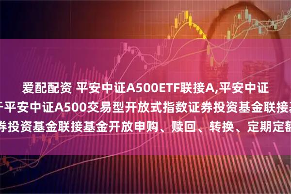 爱配配资 平安中证A500ETF联接A,平安中证A500ETF联接C: 关于平安中证A500交易型开放式指数证券投资基金联接基金开放申购、赎回、转换、定期定额投资业务的公告