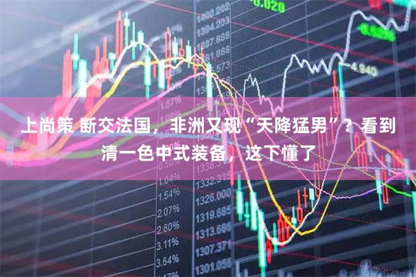 上尚策 断交法国，非洲又现“天降猛男”？看到清一色中式装备，这下懂了